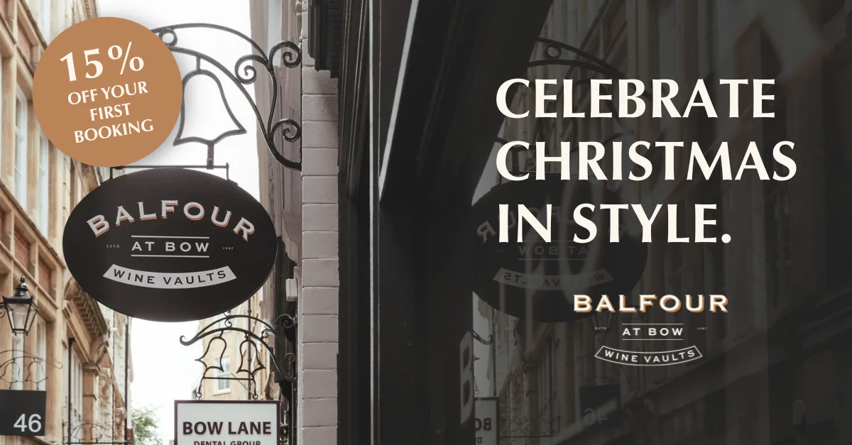Balfour at Bow - Christmas campaign creative