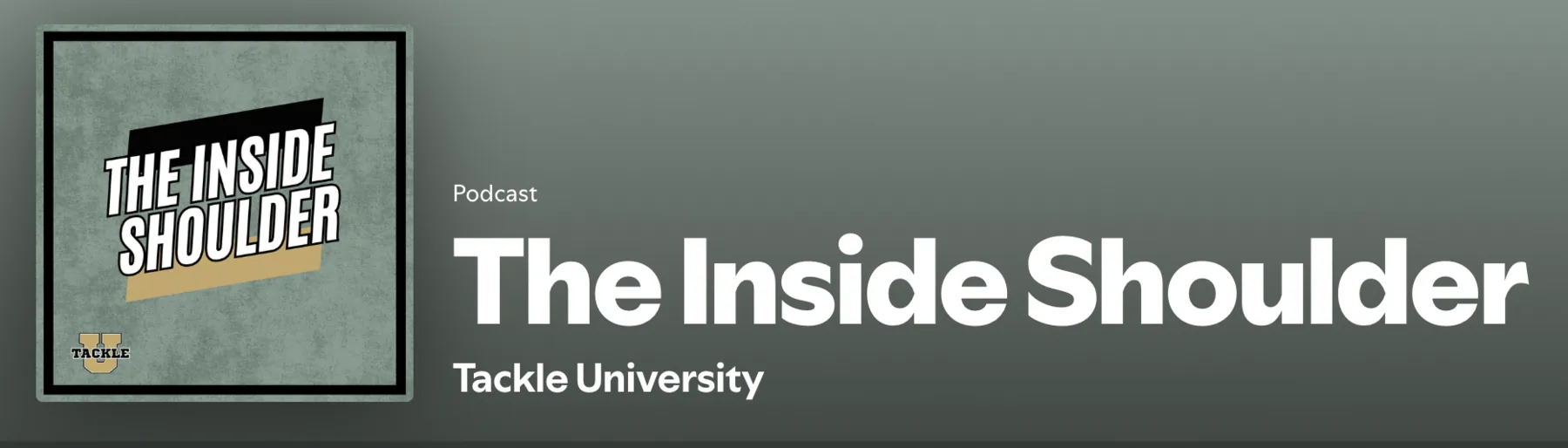 Tackle University - podcast artwork